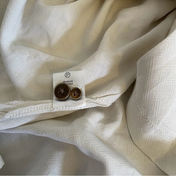 Tommy Bahama Silk Embroidered Shirt Men's Size XLX Cigars & Cars Beige Hawaiian - Picture 8 of 11